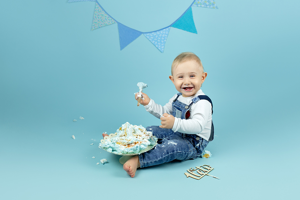 Malisrcki - fotografiranje za prvi rojstni dan - cake smash 6